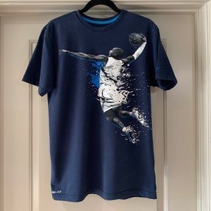 Vintage Nike Kobe Bryant dunking shirt Dri-Fit